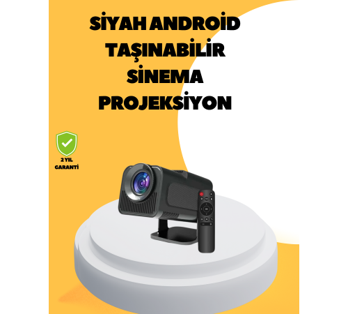 1080P Full HD Çözünürlük ve 4K Destekli Projektör