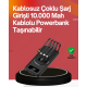 10000mAh Kablosuz ve Hızlı Şarj Destekli Powerbank – Taşınabilir Şarj Gücü