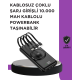 10000mAh Kablosuz ve Hızlı Şarj Destekli Powerbank – Taşınabilir Şarj Gücü