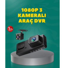 Full HD 1080P Araç Kamerası | Gece Görüşlü, Döngü Kayıt ve Geri Görüş