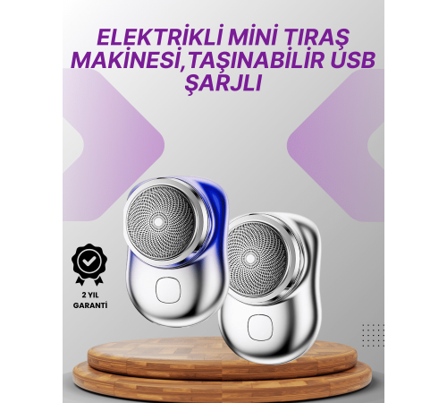 Cep Tipi Elektrikli Tıraş Makinesi – Güçlü, Sessiz, Su Geçirmez ve Ultra Taşınabilir