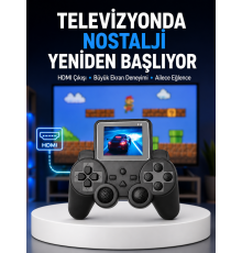 S10 Gamepad HDMI TV Bağlantılı 520 Klasik Retro Oyun 2025 Seri Orijinal Yeni Nesil