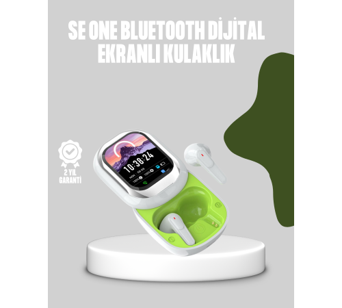 Kayar Kapak Tasarımlı Dokunmatik Ekranlı Kablosuz Bluetooth Kulaklık