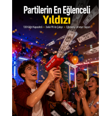 Partiler ve Sosyal Medya İçerikleri İçin Etkili Kâğıt Atma Oyuncağı Yeni Nesil