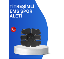 Titreşimli EMS Spor Aleti Karın Kol ve Bacak Kas Yapma Cihazı 2025 Model