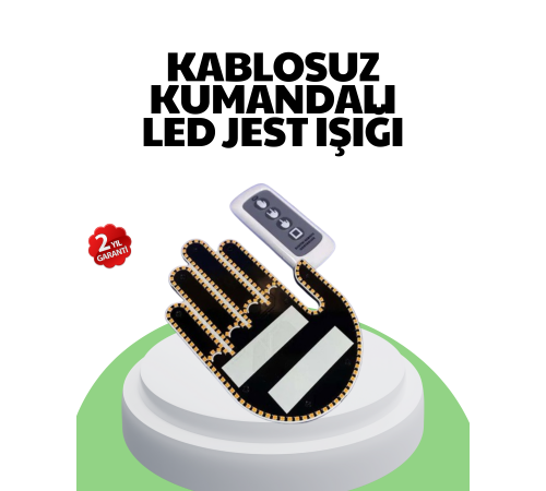 203 LED’li Yüksek Görünürlüklü Jest Işığı