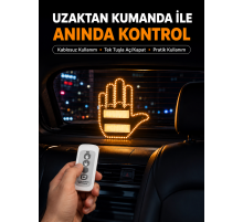 Naylon Bantlı Kolay Montajlı Araç Jest Işığı