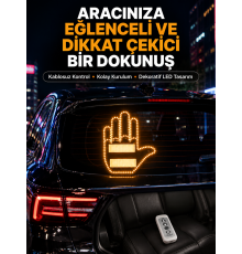 Uzaktan Kumandalı Çok Fonksiyonlu Araç Led Işığı
