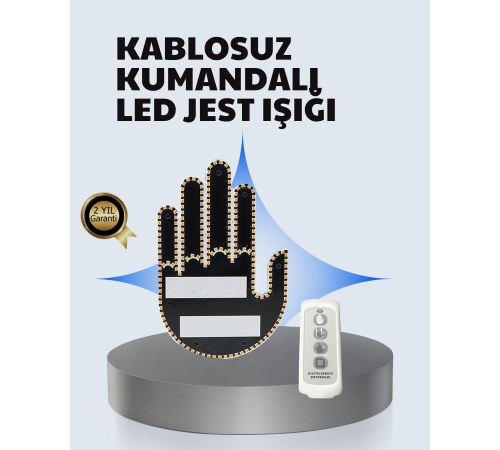 Uzaktan Kumandalı Çok Fonksiyonlu Araç Led Işığı