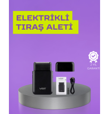 Kart Tasarımlı Şarjlı Tıraş Makinesi | 2 Başlıklı Hassas Kesim