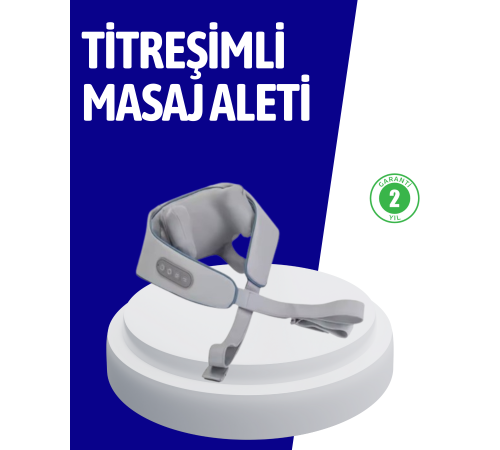 PU Deri Taşınabilir Masaj Aleti | Çok Bölgeli Kullanım