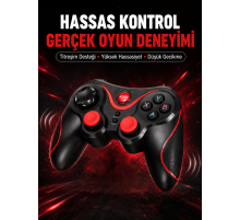 Profesyonel Kablosuz Gamepad Çoklu Cihaz Desteği