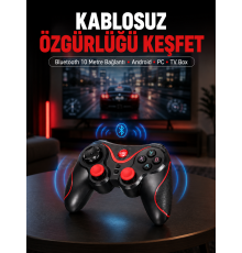 Gelişmiş Kontrol Hassasiyeti Sunan Kablosuz Bluetooth Oyun Kolu