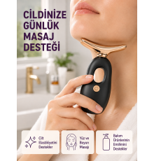 Yüz ve Göz Altı Masaj Cihazı – lık Karşıtı & Nemlendirici Etki Destekli