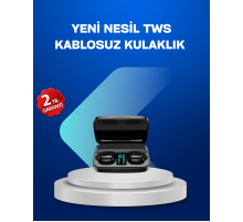 A10s TWS Bluetooth 5.0 Kablosuz Kulaklık 1800 mAh Şarj Kutulu