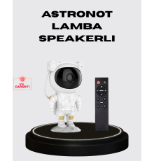 8 Efektli Astronot Galaxy Projektör Uzaktan Kumandalı LED Gece Lambası