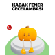 Şarjlı Pumpkin LED Masa Lambası Zamanlayıcılı Dokunmatik
