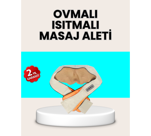 Ev Tipi Ovmalı Isıtmalı Boyun Omuz Bel Masaj Aleti Kolay Kullanım