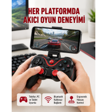 Hafif ve Taşınabilir Kablosuz Bluetooth Oyun Konsolu