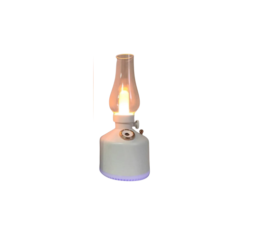 Retro LED Işıklı 1200 mAh Şarjlı Aroma Difüzörü 280 ml Su Kapasiteli