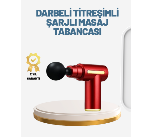 Elektrikli Masaj Tabancası Sessiz Çalışma ve Derin Doku Masajı