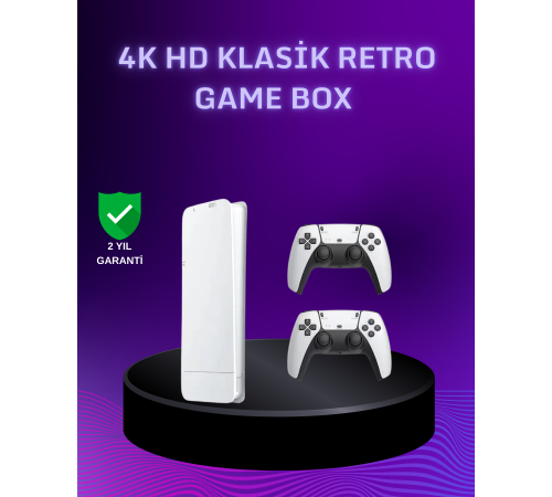 M15 Video Oyun Konsolu 20 Emülatör Destekli 64GB Bellekli