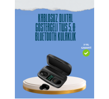 10 Metre Çekim Mesafeli Hafif Tasarımlı Bluetooth Kulaklık ve Şarj Kutusu Seti