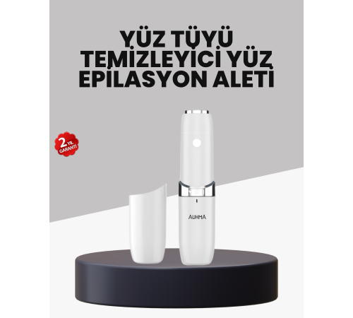 LED Işıklı Yüz Epilasyon Aleti Hassas ve Ağrısız Tüy Alma