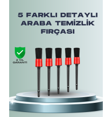 Yumuşak Kıllı Araç Bakım Fırça Takımı