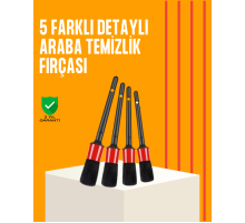Araba Temizliği İçin 5 Parça Fırça Takımı