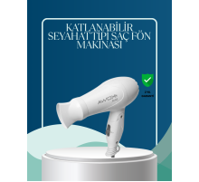 Seyahat Uyumlu Saç Kurutma Makinesi Hafif ve Kompakt