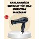 Katlanabilir Saç Kurutma Makinesi Seyahat Tipi Taşınabilir Tasarım