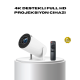 4K Destekli Full HD Projeksiyon Cihazı – 130 inç Geniş Ekran, WiFi ve HDMI Bağlantılı