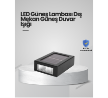 Güneş Enerjili LED Duvar Aydınlatması