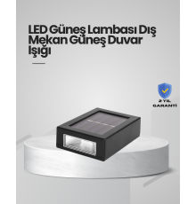 Güneş Enerjili LED Duvar Aydınlatması
