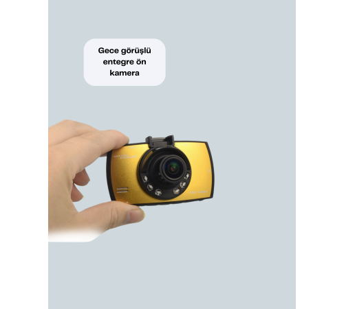 Araç İçi Güvenlik Kamerası Hareket Algılamalı HD DVR