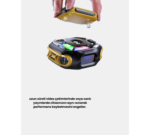 CX12 Telefon Soğutucu TEC Yarı İletken Hızlı Soğutma ve Yüksek Performanslı