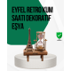 Ahşap Kum Saati – Vintage Tasarımlı Masa Dekoru