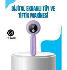 Şarjlı Tiftik Temizleme Makinesi Kablosuz Pratik Kullanım