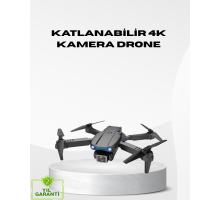 4K Katlanabilir Drone Uzaktan Kontrollü Wi-Fi Görüntü Aktarımlı