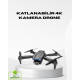 4K Kamera Özellikli Katlanabilir Drone Wi-Fi ve Yükseklik Sabitlemeli