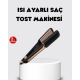 Tost Model Saç Maşası 220°C Hızlı Isınan