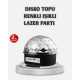 Ritim Hassasiyetli Bluetooth Hoparlörlü Disko Işığı Döner LED Efektli