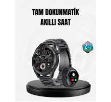 Spor ve Sağlık Takip Özellikli Akıllı Saat – Kalp Atış, Uyku ve Adım Ölçer Fonksiyonlu