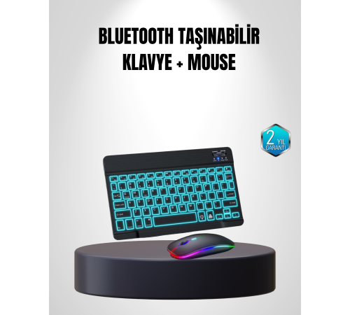 RGB Aydınlatmalı Q Klavye Türkçe Karakter Destekli
