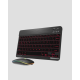 Aydınlatmalı Türkçe Q RGB Klavye Sessiz ve Dayanıklı Tuş Takımı