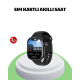Sesli Arama Özellikli SIM Kartlı Siyah Akıllı Saat