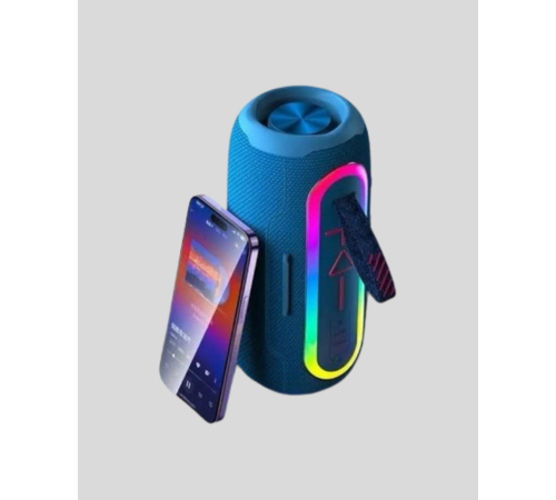 Mini Mavi Bluetooth Hoparlör Şık Görünüm ve Taşınabilir Güçlü Ses