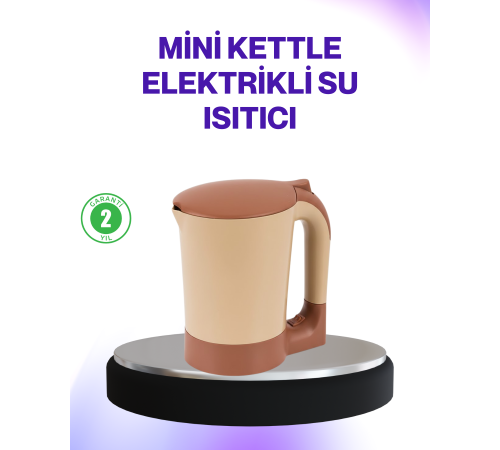Kettle Özellikli Türk Kahvesi Makinesi Taşınabilir Mini Tasarım