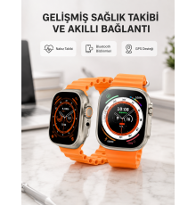 Kordonlu Akıllı Saat – Sesli Görüşme, GPS, Nabız ve Uyku Takibi